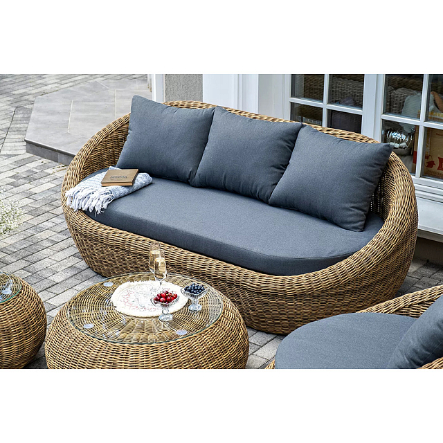 Лаун-зона 4SIS Барселона, цвет соломенный 