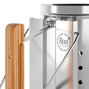 Стартер для розжига угля 800 Degrees Chimney Starter XL для приготовления пищи Стартер для розжига угля 800 Degrees Chimney Starter XL для сада