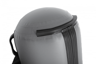 Лодка ПВХ Фрегат 390 С серая для хобби и пикника