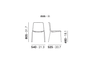 Стул Pedrali Tweet Цвет: белый, желтый для дачи Стул Pedrali Tweet Цвет: белый, желтый, садовая мебель