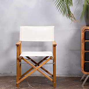 Стул из акации Joygarden Director бежевый, садовая мебель