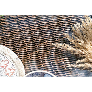 Лаунж зона 4SIS Гляссе, цвет коричневый, садовая мебель