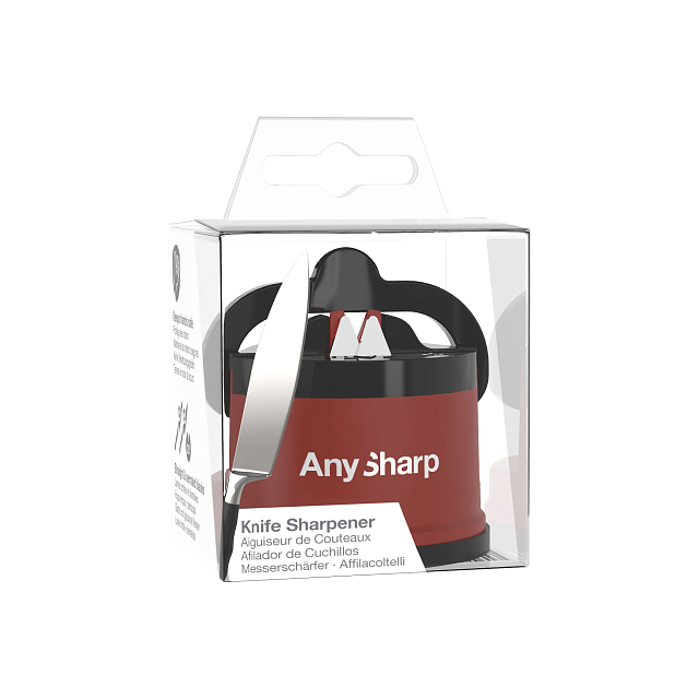 Точилка для ножей AnySharp Цвет: бордовый