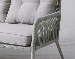 Плетеный диван Joygarden Verona двухместный, садовая мебель