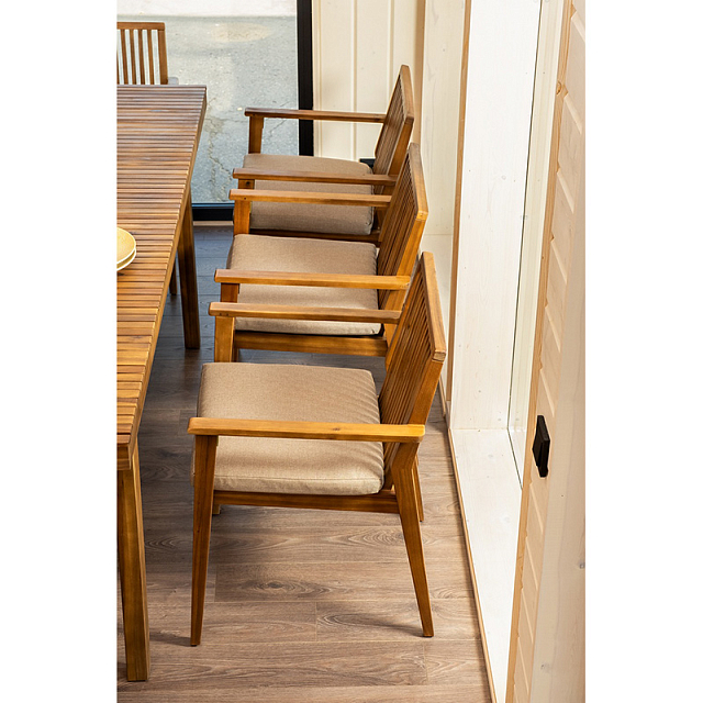 Обеденная группа из акации Joygarden Mona XL 