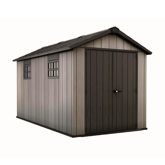 Пластиковый сарай Keter Oakland 7513 (Oakland 759 + пристройка) 