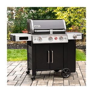 Гриль газовый Weber GENESIS II EX-335 GBS, черный для приготовления пищи гриль газовый weber genesis ii ex-335 gbs, черный