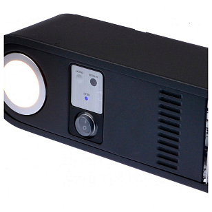 Уличный обогреватель на веранду электрический Hügett Riesling Black для сада и загородного дома Уличный обогреватель на веранду электрический Hügett Riesling Black, уличное оборудование