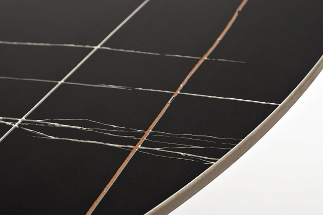 Стол 4SIS Луна интерьерный Цвет: черный матовый 