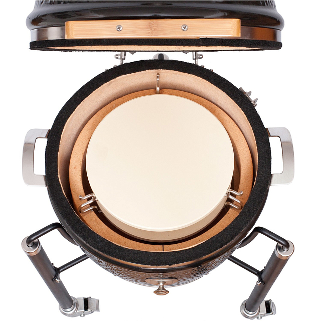 Керамический гриль Monolith Junior Red 2.0 на ножках