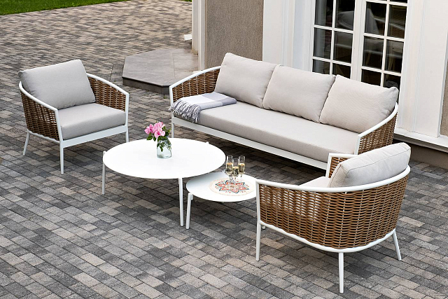 Лаунж-зона 4SIS Тоскана Цвет: соломенный 