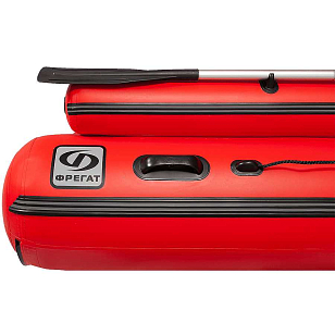 Лодка ПВХ Фрегат 430 FM Jet/L/S красная для хобби и пикника