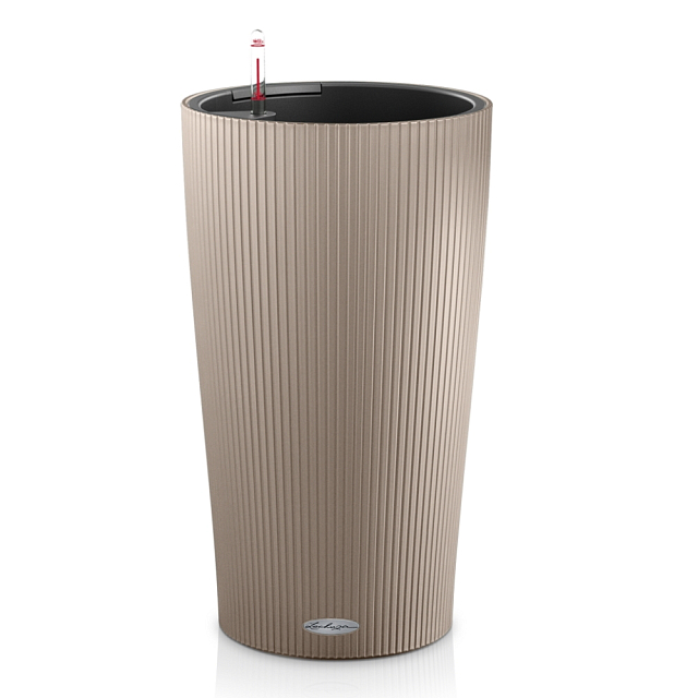 Кашпо с автополивом Lechuza Cilindro Color 32 Цвет: бежевый 