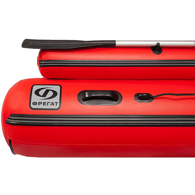 Лодка ПВХ Фрегат 430 FM Jet/L/S красная