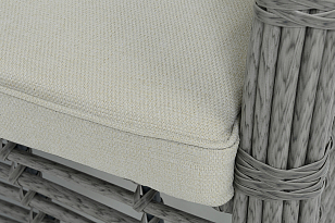 Диван 4SIS Ницца 3-местный, цвет серый для дачи Диван 4SIS Ницца 3-местный, цвет серый, садовая мебель