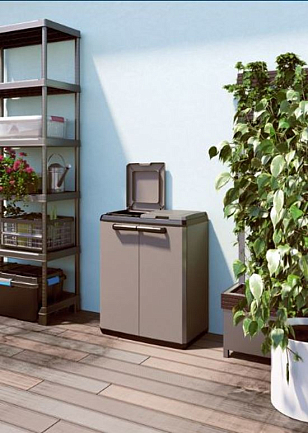 Уличная тумба Keter Split Basic, садовая мебель