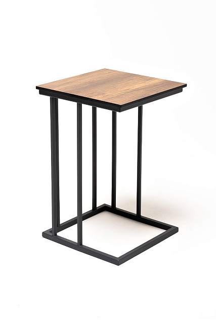 Интерьерный стол 4SIS Тулон 40х40х60 Цвет: дуб, черный 