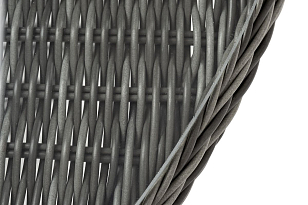 Стол 4SIS Эспрессо Ø118 см, цвет графит, садовая мебель