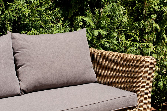 Диван 4SIS Капучино трехместный Цвет: соломенный 