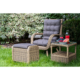 Лаунж-зона 4SIS Толедо, цвет соломенный, садовая мебель