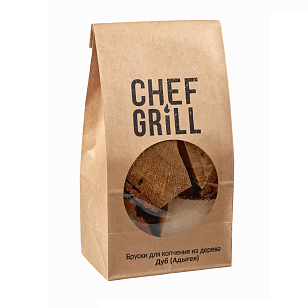 Бруски для копчения Chef-Grill Дуб для сада