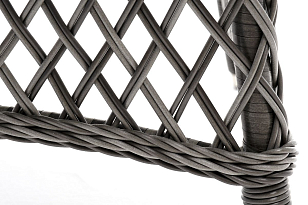 Стол 4SIS Эспрессо Ø118 см, цвет графит, садовая мебель