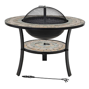 Чаша для костра La Hacienda Mykonos для сада и загородного дома Чаша для костра La Hacienda Mykonos, уличное оборудование