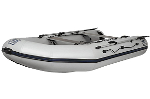 Лодка ПВХ Фрегат 330 FM Light серая для хобби и пикника