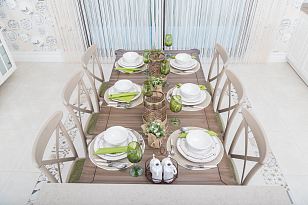 Стул Tilia Capri Цвет Светло-зеленый для дачи Стул Tilia Capri Цвет Светло-зеленый, садовая мебель