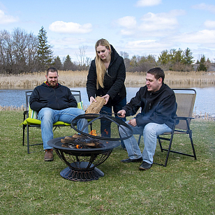 Чаша для костра Firepit 0-22, уличное оборудование