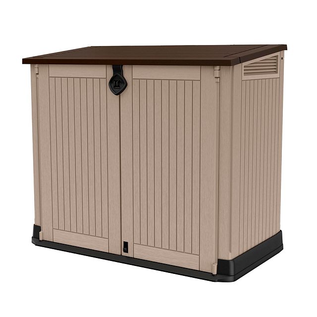 Уличная тумба Keter Store it out Midi Upgraded бежевый 