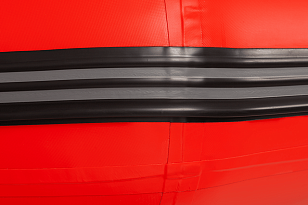 Лодка ПВХ Фрегат 550 FM Jet красная для хобби и пикника