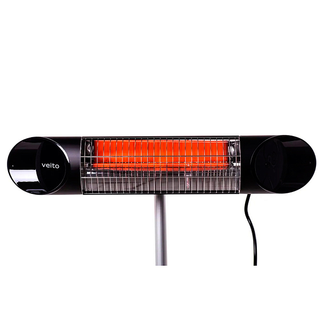Уличный электрический обогреватель Veito Blade mini Black 