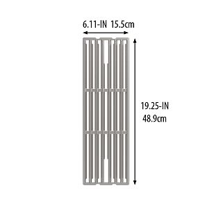 Стальная двухсторонняя решетка Broil King для грилей Imperial / Regal / Smoke для сада