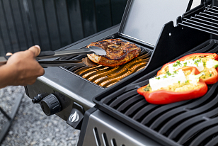 газовый гриль napoleon freestyle 365 sib (с ик горелкой 2/3)