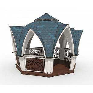 Беседка Leda Восточная, уличное оборудование