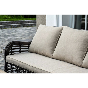 Лаунж-зона 4SIS Ницца, цвет бронзовый для дачи Лаунж-зона 4SIS Ницца, цвет бронзовый, садовая мебель