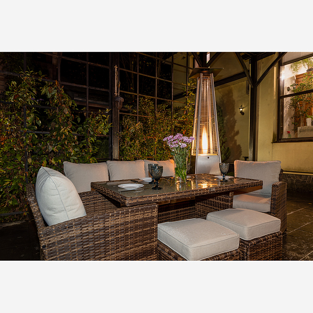 Уличный газовый обогреватель Lite Eva из металла 