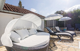 Шезлонг Siesta Contract GS 1009 (Fiji) Цвет: антрацит для дачи Шезлонг Siesta Contract GS 1009 (Fiji) Цвет: антрацит, садовая мебель
