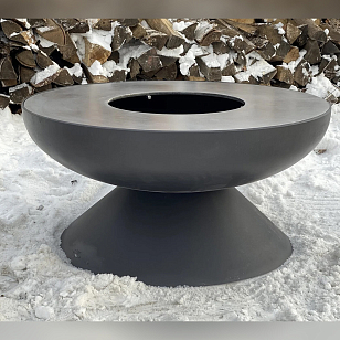 Гриль-очаг Elbrus Home Архыз Ø120 (Термостойкая эмаль) для сада