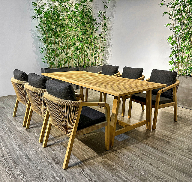 Стул Ideal Patio Leonoren Цвет: карбон, чёрный 