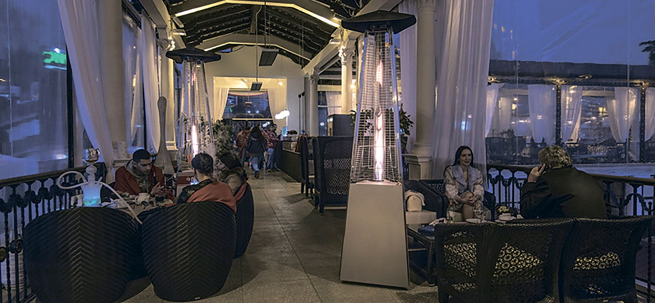 Уличный газовый обогреватель Ballu BOGH-15E 