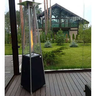 Уличный газовый обогреватель WWT 13I Black, уличное оборудование