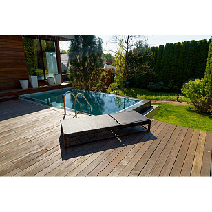Шезлонг лежак Lite Kyoto для дачи Шезлонг лежак Lite Kyoto, садовая мебель