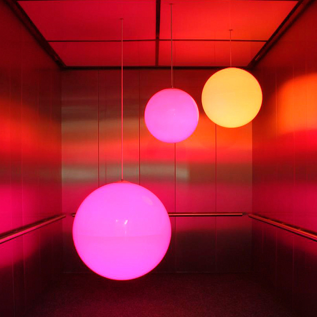 Подвесной LED шар Lighthouse Moonlight 80 см 220V RGB 