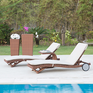 Шезлонг на дачу Skyline Design Shopie, садовая мебель