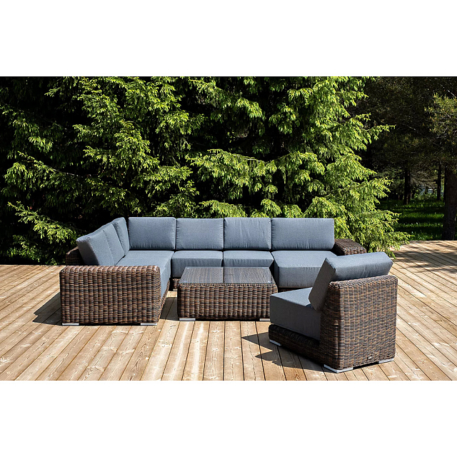 Лаунж-зона трансформирующаяся 4SIS Капри, цвет коричневый 