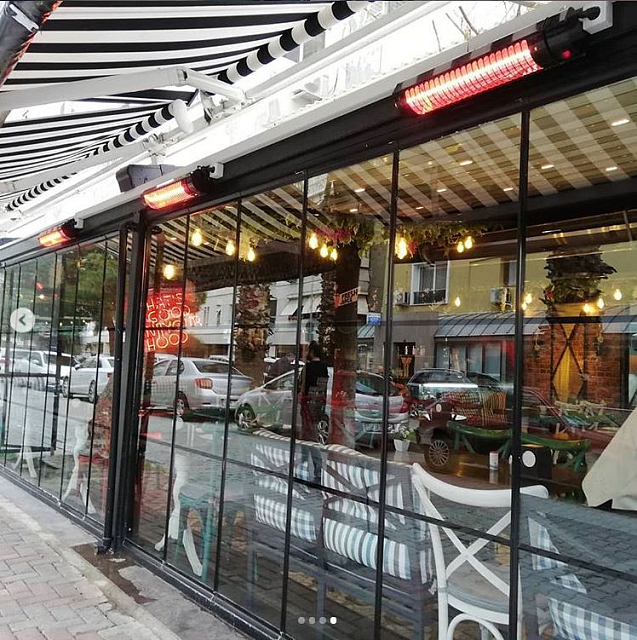 Уличный электрический обогреватель WWT Elcon RCH-2500/6 