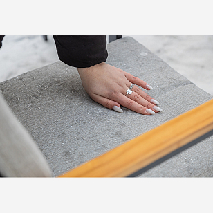 Обеденный комплект Lite Oscar со столешницей из тика, садовая мебель