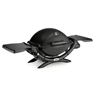 гриль газовый weber q 2200 black line, черный
